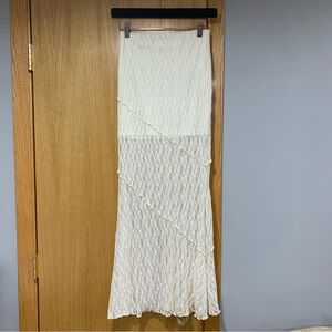 Altar'd State Aurora Lace Midi Skirt - Size XXS